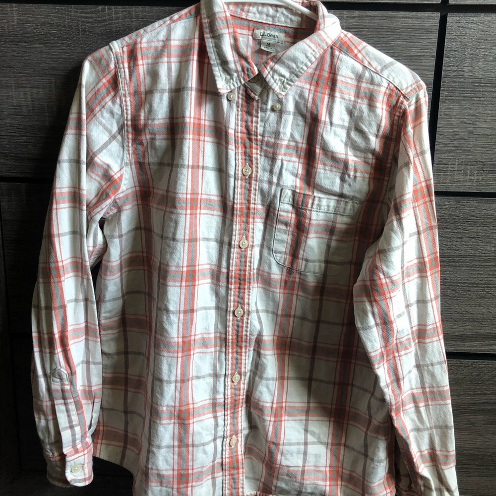 L.L. Bean Long sleeve Flannel
